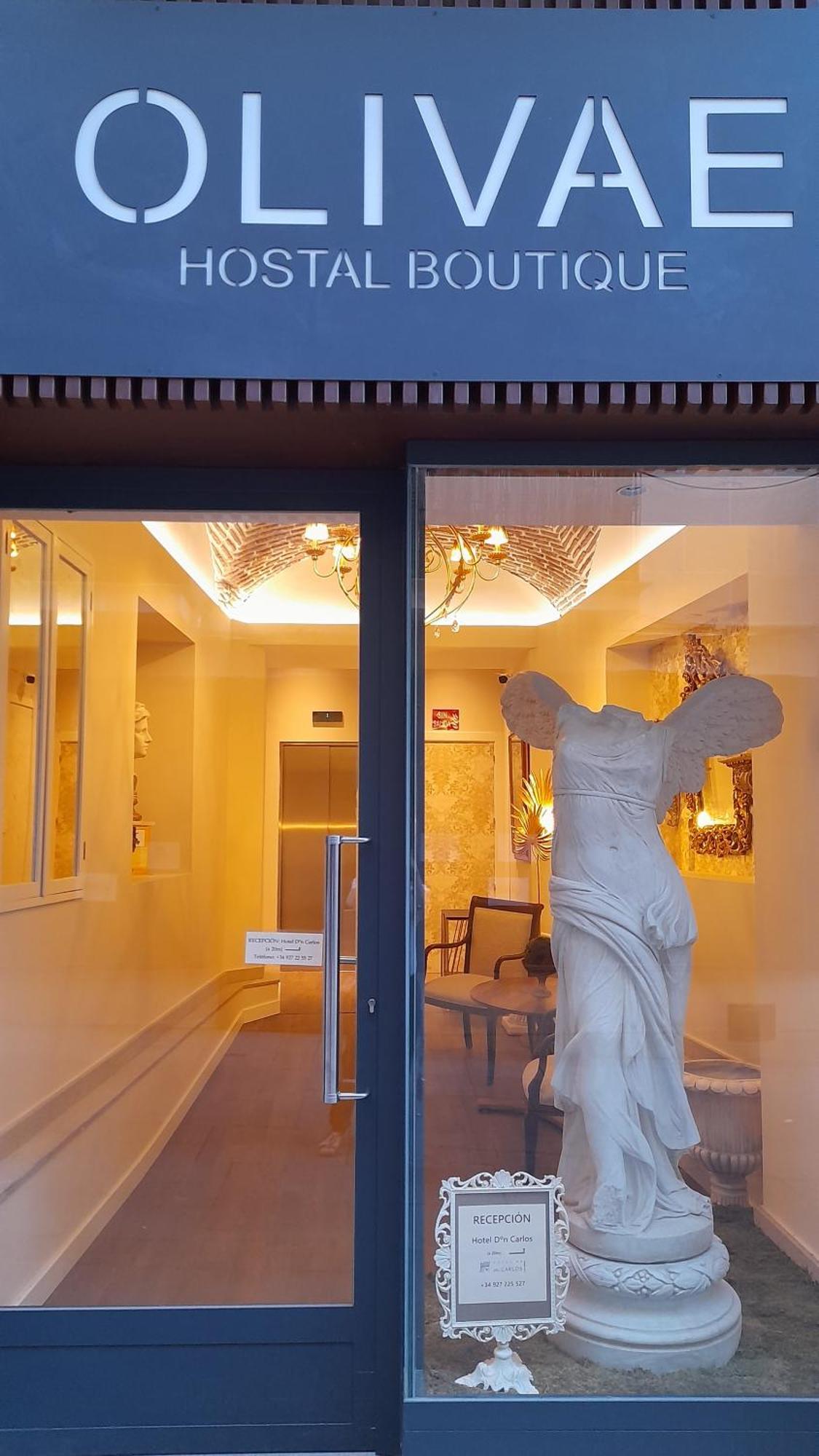 Olivae Hostal Boutique Caceres Bagian luar foto